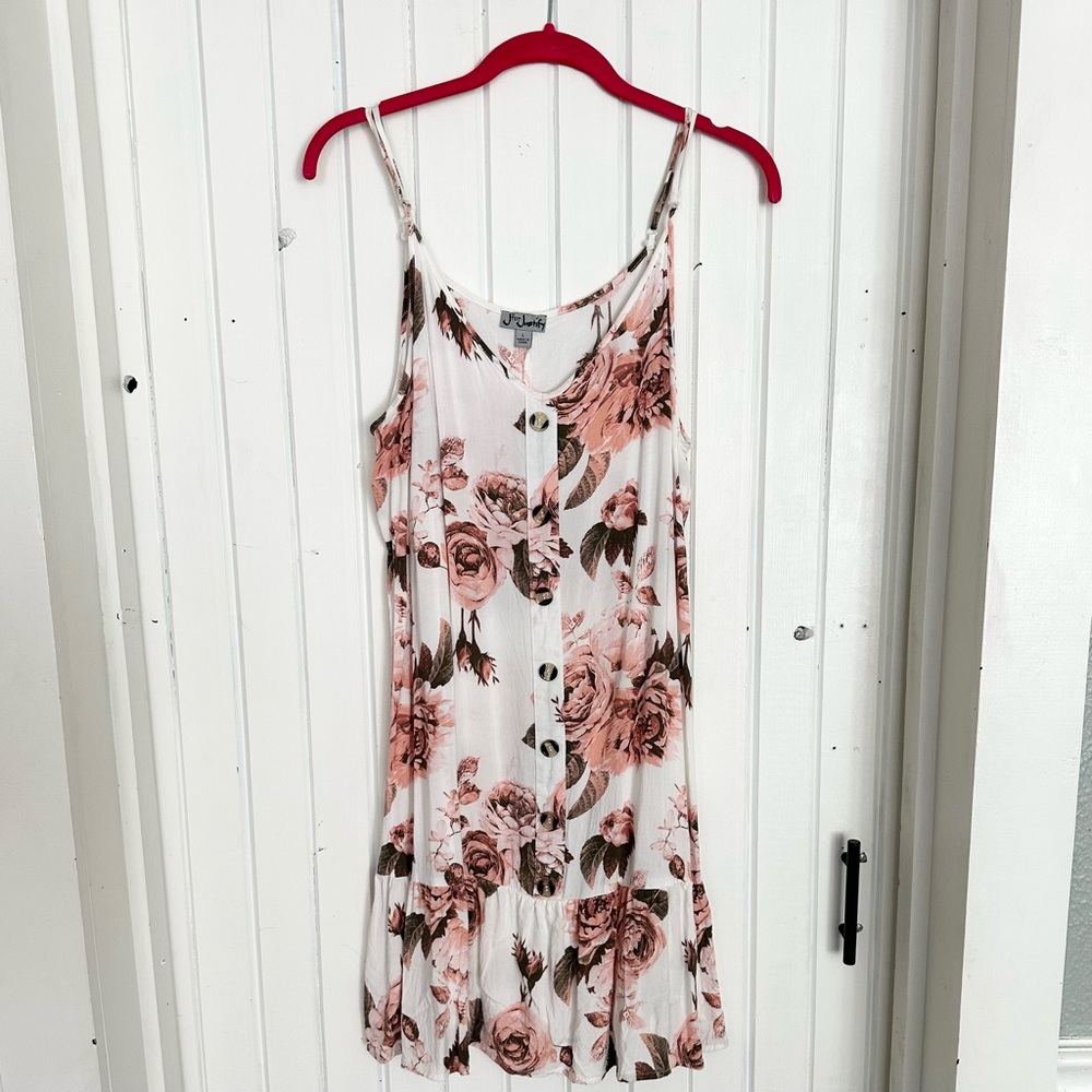 White Floral Dress